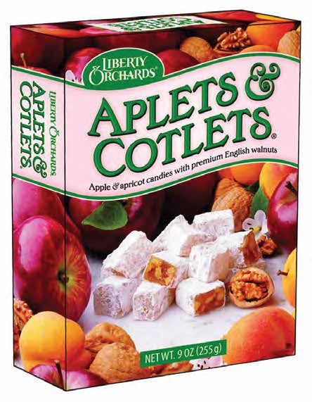 LIBERTY ORCHARDS CANDY VP APLETS & COTLETS 8oz /12 #4000