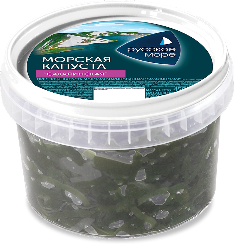 SEAWEED SALAD MARINATED "SAKHALIN" 450G/1LB (6) #1562