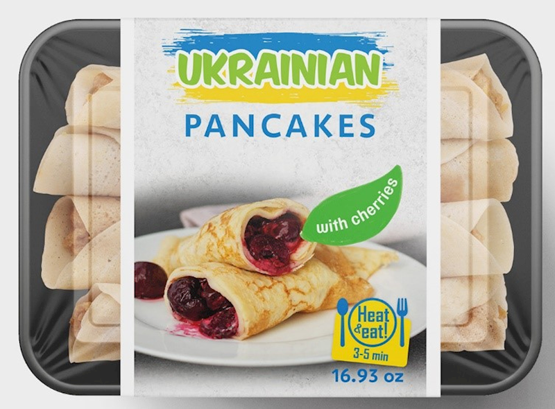 ORGANIC MILK ORGANIC CREPES W/CHERRY 400GR X 8 UKR #2426