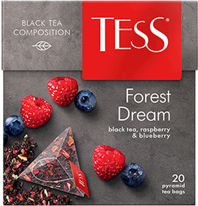 TESS Black Tea "Forest Dream", Russia, 12*20x1.8g #0784-12