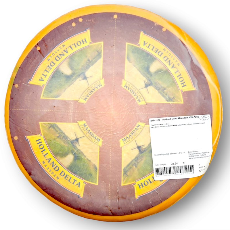 Holland Delta Maasdam Cheese LB