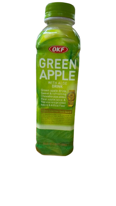 OKF GREEN APPLE WITH ALOE 20/16.9oz #009920