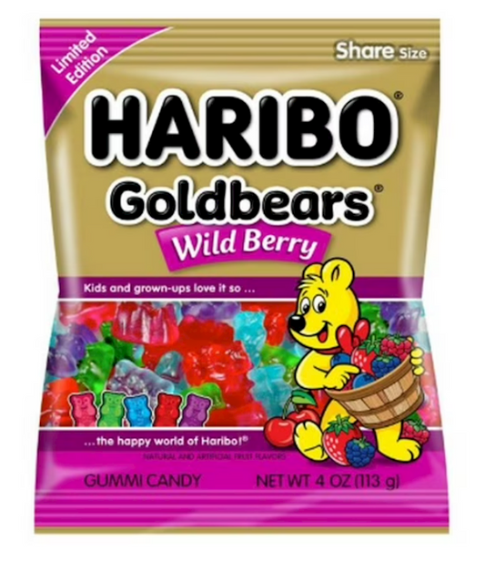 Haribo GoldBears Wild Berry 12 count #5010