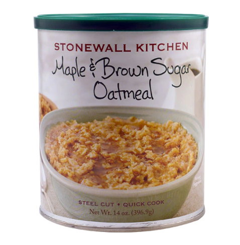 STONEWALL KITCHEN MAPLE BROWN SUGAR OATMEAL 14OZ CAN